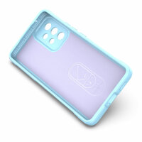Handy Tasche für Samsung Galaxy A53 5G Hülle Handyhülle Outdoor Case Back Cover  Hellblau