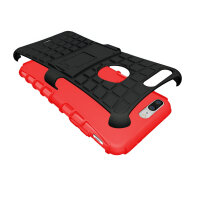 Handy Tasche für Apple iPhone Panzer Cover Case Schutz Hülle Etui Schale Bumper Apple iPhone 7 Plus Rot