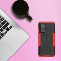 Schutz Hülle Xiaomi Handy Tasche Case Cover Silikon Schale Outdoor Handyhülle BF Xiaomi Mi 10T / Mi 10T Pro Rot