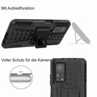 Schutz Hülle Xiaomi Handy Tasche Case Cover Silikon Schale Outdoor Handyhülle BF Xiaomi Mi 10T / Mi 10T Pro Rot