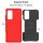 Schutz Hülle Xiaomi Handy Tasche Case Cover Silikon Schale Outdoor Handyhülle BF Xiaomi Mi 10T / Mi 10T Pro Rot