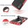 Schutz Hülle Xiaomi Handy Tasche Case Cover Silikon Schale Outdoor Handyhülle BF Xiaomi Mi 10T / Mi 10T Pro Rot