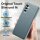 Hülle Handyhülle Stoßfeste Handy Tasche Ultra-Dünn Case Leder Bumper für Samsung Galaxy A55 Blau