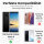 Handy Hülle mit Band Schutzhülle Handykette Seil Silikon Handy Tasche mit Schnur Samsung Galaxy Note 8 SM-N950 Rainbow
