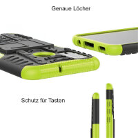 Outdoor Case Panzer Hülle Cover Huawei Handytasche Schutzhülle Handyhülle Handy Grün P Smart 2020