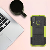 Outdoor Case Panzer Hülle Cover Huawei Handytasche Schutzhülle Handyhülle Handy Grün P Smart 2020