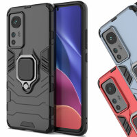 Handyhülle für Xiaomi 12 / 12X - Ring Panzer...