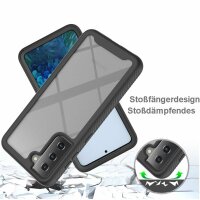 Schutz Hülle für Samsung Galaxy S21, Handy Tasche 2-teilig Case Cover Bumper TPU