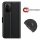Xiaomi, Handy Tasche Handyhülle Schutzhülle Hülle Flipcase Klapphülle Etui Case Xiaomi Poco F3 Schwarz
