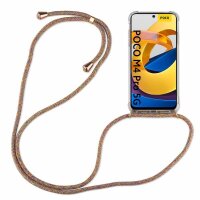 Handykette Xiaomi POCO M4 Pro 5G Handyhülle mit Band...