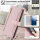 Handykette Xiaomi Hülle mit Band Handyhülle Kartenfächer PU Leder Umhängetasche 14 Rosa