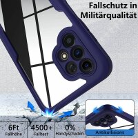 360° Grad Hülle für Samsung Galaxy A13 4G vollschutz Integriertem Displayschutz Blau