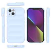 Handyhülle für Apple iPhone 14 – Ring Panzer Cover Türkis