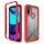 Hülle für Motorola Moto E20 / E30 / E40, Handy Tasche Silikon Case Cover Bumper Rot