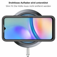 360 Grad Hülle mit eingebautem Displayschutz für Samsung Galaxy A05s Handyhülle