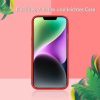 Handyhülle für Apple iPhone 14 – Magnet Case Rot