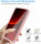 360° Grad Hülle Xiaomi Redmi 13C Rundum vollschutz Integriertem Displayschutz Rosa