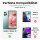 360°Grad Hülle Xiaomi Redmi Note 12 / Poco X5 5G Handyhülle mit Displayschutz Lila