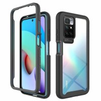Schutz Hülle Xiaomi Redmi 10, Handy Tasche Silikon...