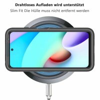 Schutz Hülle Xiaomi Redmi 10, Handy Tasche Silikon Case Cover Handyhülle Bumper
