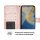 Handyhülle für ZTE Blade A71 – Klapphülle Mandala Roségold