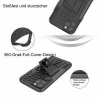 Handyhülle für Apple iPhone 11 Pro – Panzer Cover Schwarz