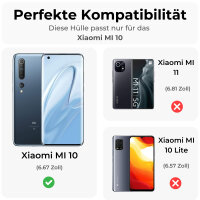 Xiaomi Mi 10 Hülle Handy Tasche Flip Cover Wallet Case Schutzhülle Klapp Etui