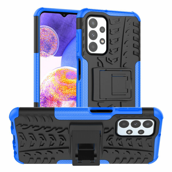 Hülle für Samsung Galaxy A23 5G Schutzhülle Handyhülle Tasche Case Schale TPU Blau