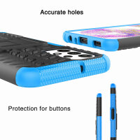 Hülle für Samsung Galaxy A23 5G Schutzhülle Handyhülle Tasche Case Schale TPU Blau