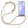 Xiaomi Hülle mit Band Schutzhülle Handykette Silikon Handy Tasche mit Schnur Neu Xiaomi Mi Note 10 / Note 10 Pro Beige / Braun