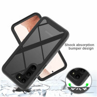 Panzer Hülle Handy Tasche 360 Grad TPU vollschutz mit Integriertem Displayschutz Samsung Galaxy S23