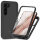 Panzer Hülle Handy Tasche 360 Grad TPU vollschutz mit Integriertem Displayschutz Samsung Galaxy S23