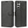 Klapphülle für Samsung Galaxy A35 5G (Schwarz) - Handyhülle PU Leder Hülle Case