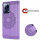 Hülle für Xiaomi 13 Lite Handyhülle Handy Tasche Klapphülle Wallet Case Etui Lila