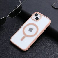 Handyhülle für Apple iPhone 14 – Magnet Case Pink
