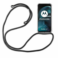 betterfon Handykette für Motorola Moto G14 Handyhülle mit Band Hülle mit Schnur Schwarz