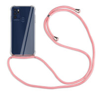Handykette für Motorola Moto G60S Handyhülle mit Band Schutz Hülle Handy Tasche
