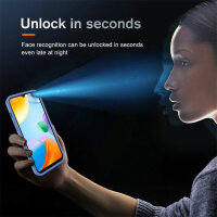 360° Grad Hülle Xiaomi Redmi 10C Rundum vollschutz Integriertem Displayschutz Rot