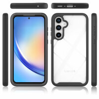 360 Grad Hülle mit eingebautem Displayschutz für Samsung Galaxy A55 5G Bumper