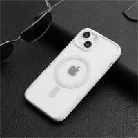 Handyhülle für Apple iPhone 14 Pro Max - Magnet Case Weiß