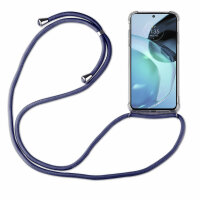 betterfon Handykette für Motorola Moto G72 Handyhülle mit Band Hülle mit Kordel  Blau
