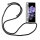 Handykette für Samsung S21 S22 S23 S24 FE Plus Ultra Handyhülle mit Band Hülle Galaxy S22 Schwarz
