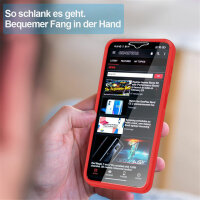 360° Grad Hülle Xiaomi Redmi Note 12 Pro+ vollschutz Integriertem Displayschutz Rot