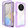 Hülle für Honor Magic4 Lite 5G, Handyhülle Cover 2-teilig TPU Body Bumper Case Lila