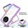 Hülle für Honor Magic4 Lite 5G, Handyhülle Cover 2-teilig TPU Body Bumper Case Lila
