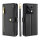 Handykette Xiaomi Hülle mit Band Handyhülle Kartenfächer PU Leder Umhängetasche Redmi Note 13 5G Schwarz
