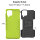 Schutz Hülle für Samsung Galaxy A22 Handyhülle Handytasche Outdoor Case Schale Galaxy A22 4G Grün