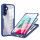 Handy Tasche für Samsung Galaxy A34 5G 360° Grad Handyhülle mit Displayschutz