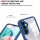 Handy Tasche für Samsung Galaxy A34 5G 360° Grad Handyhülle mit Displayschutz