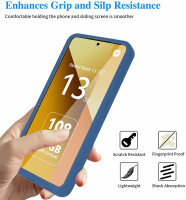 360° Grad Hülle Xiaomi Redmi Note 13 5G vollschutz Integriertem Displayschutz Blau